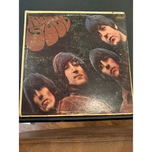 Beatles Rubber Soul Vintage Capitol Records Vinyl LP T-2442
